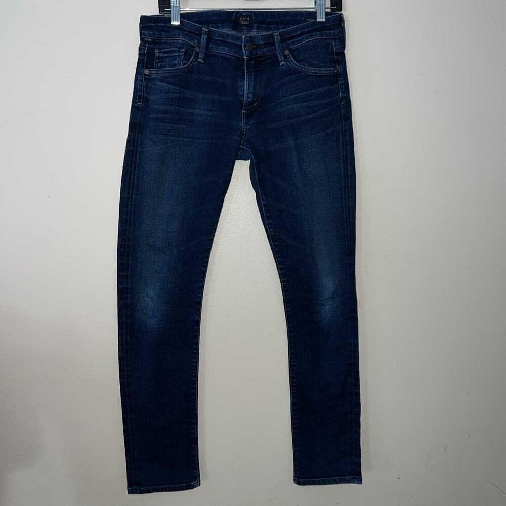 Citizens Of Humanity Arielle Mid Rise Slim Blue Jeans Plants Women’s Size 28